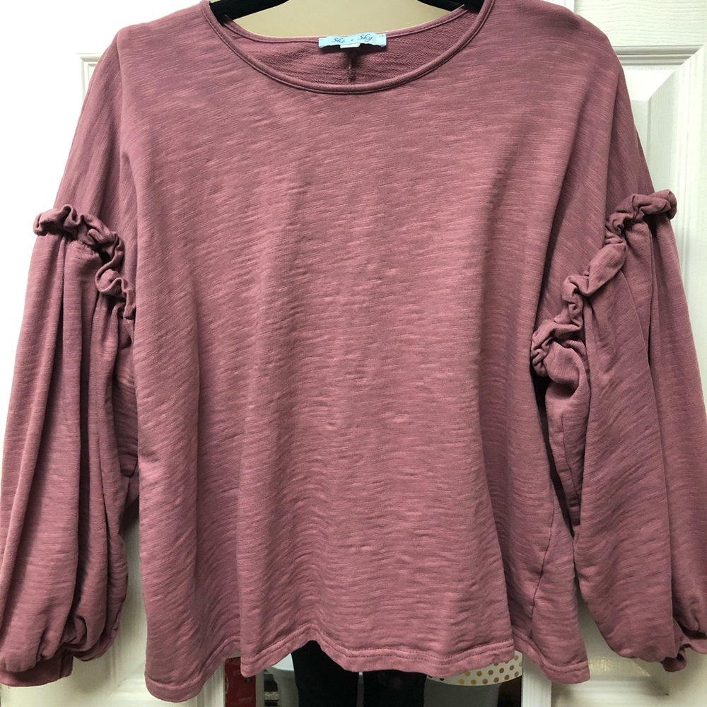 Puffy Sleeve Top